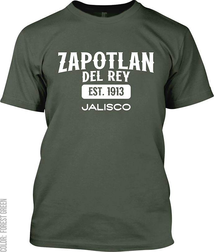 Zapotlan Del Rey, Jalisco Athletic T-Shirt