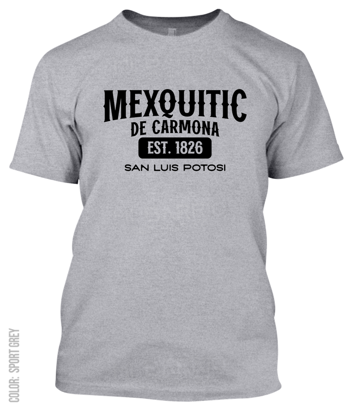 Mexquitic De Carmona, San Luis Potosi Athletic T-Shirt