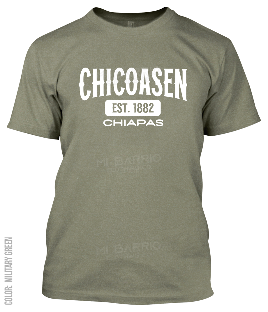 Chicoasen, Chiapas Athletic T-Shirt