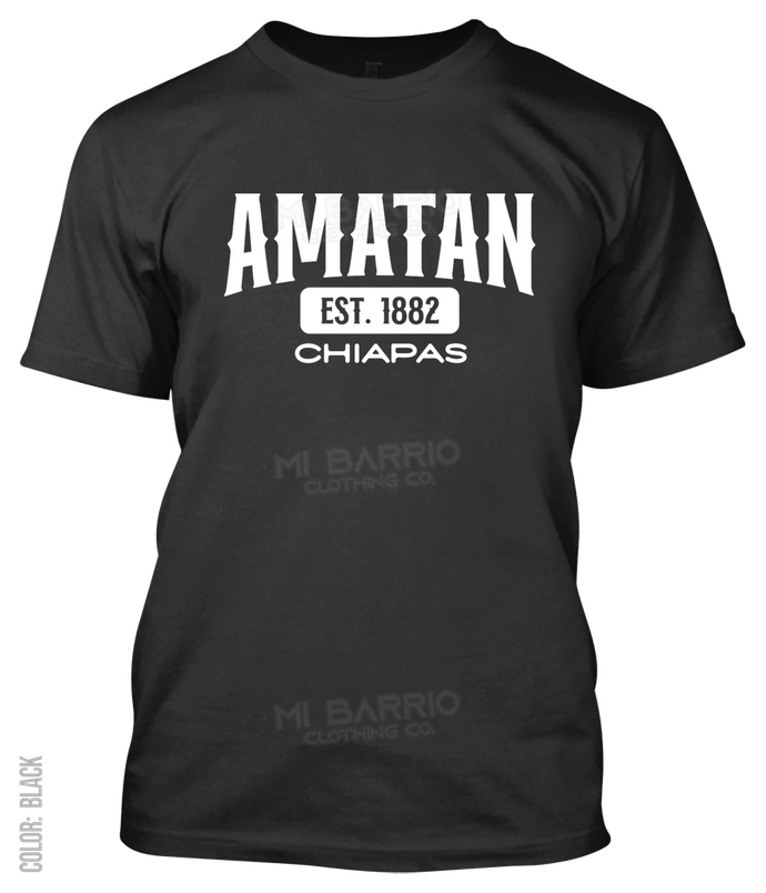 Amatan, Chiapas Athletic T-Shirt