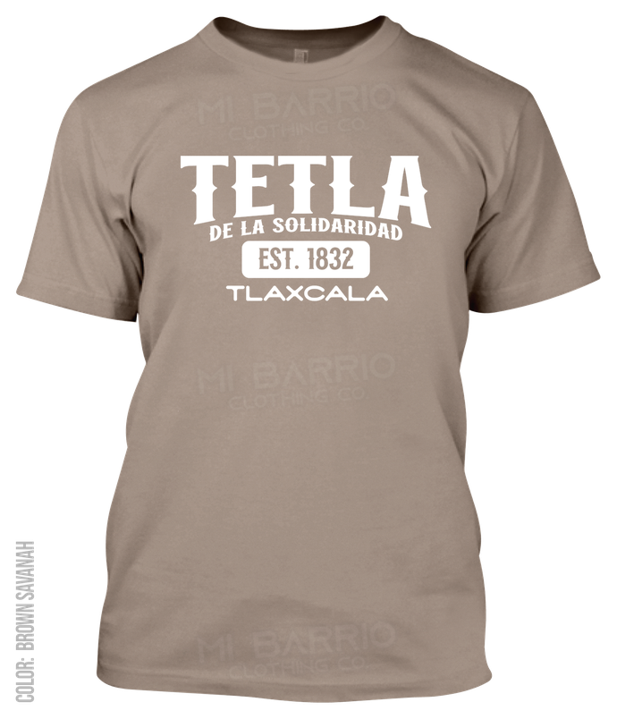 Tetla De La Solidaridad, Tlaxcala Athletic T-Shirt
