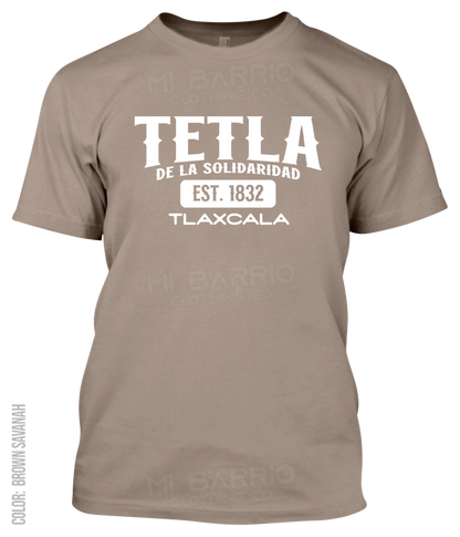 Tetla De La Solidaridad, Tlaxcala Athletic T-Shirt