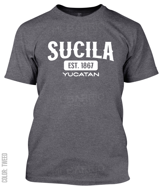 Sucila, Yucatan Athletic T-Shirt