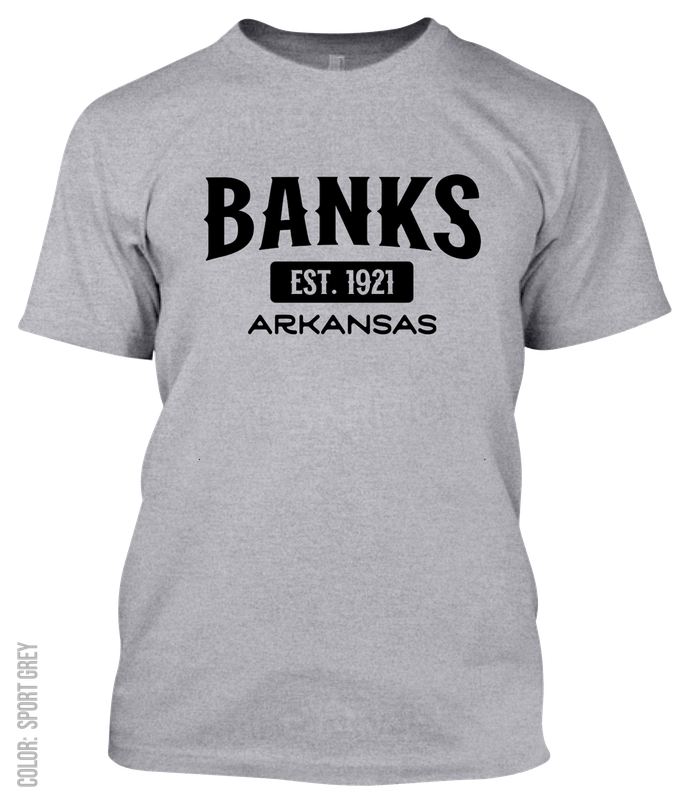 Banks, Arkansas Athletic T-Shirt