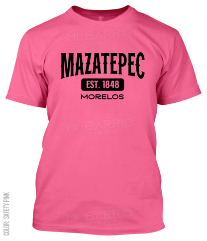 Mazatepec, Morelos Athletic T-Shirt