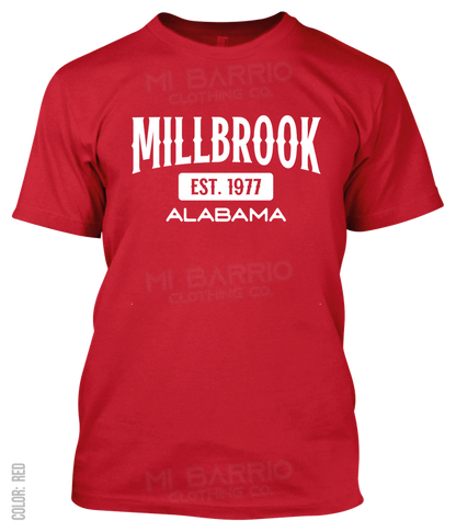Millbrook, Alabama Athletic T-Shirt