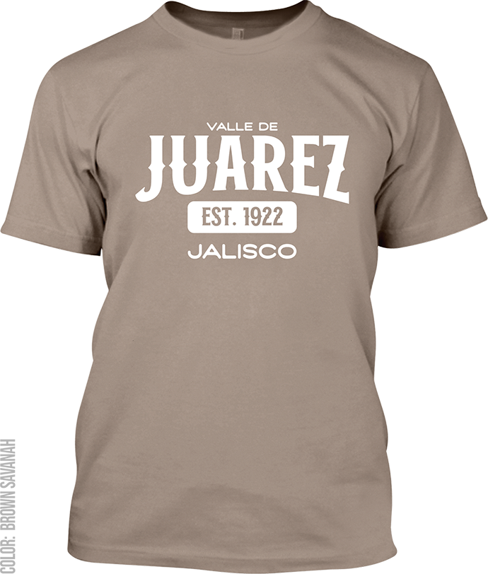 Valle De Juarez, Jalisco Athletic T-Shirt