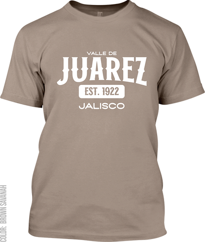 Valle De Juarez, Jalisco Athletic T-Shirt