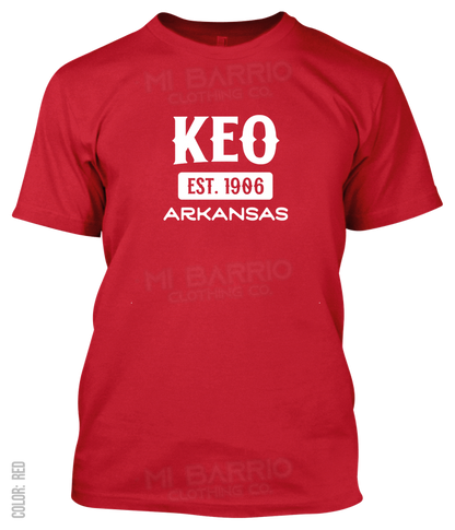 Keo, Arkansas Athletic T-Shirt