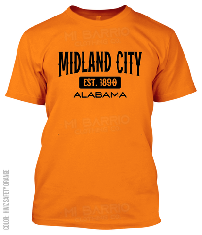 Midland City, Alabama Athletic T-Shirt