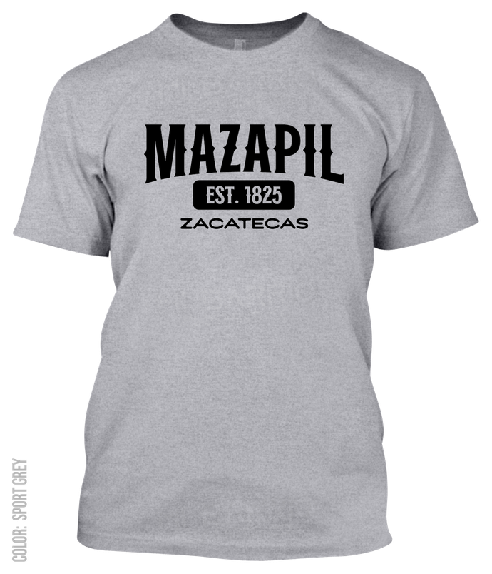 Mazapil, Zacatecas Athletic T-Shirt