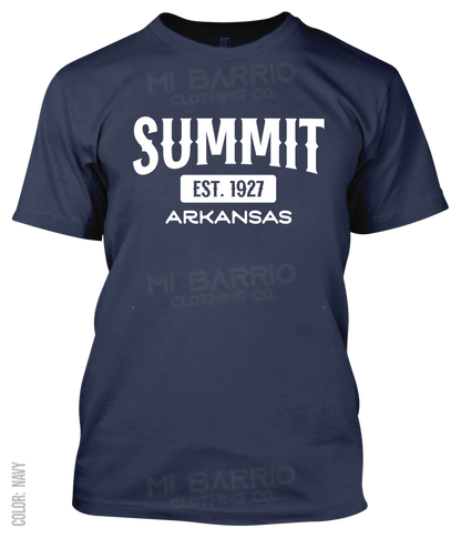 Summit, Arkansas Athletic T-Shirt
