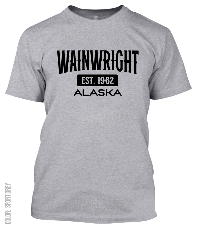 Wainwright, Alaska Athletic T-Shirt