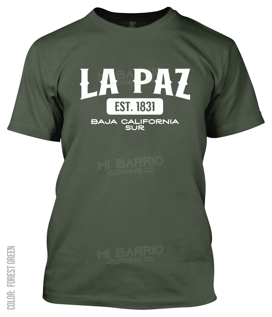 La Paz, Baja California Sur Athletic T-Shirt