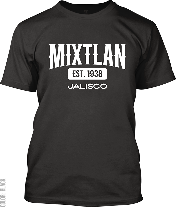 Mixtlan, Jalisco Athletic T-Shirt