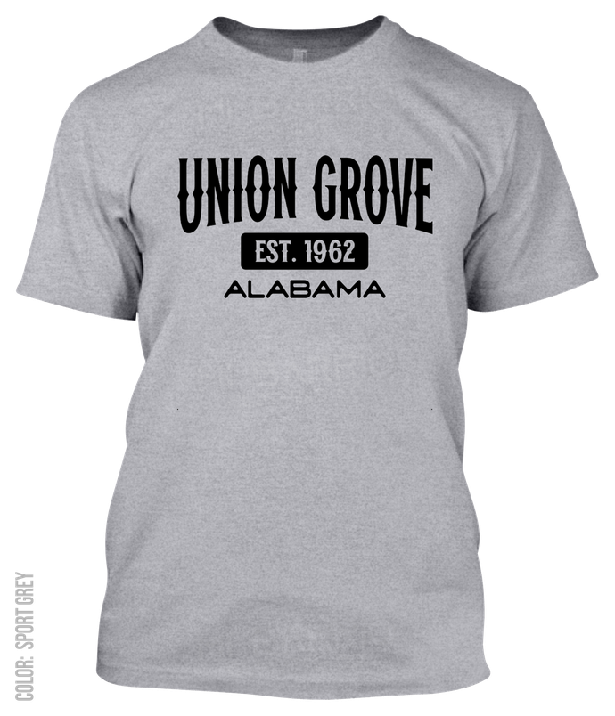 Union Grove, Alabama Athletic T-Shirt