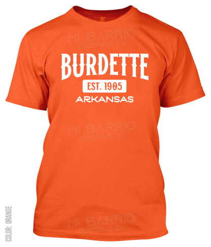 Burdette, Arkansas Athletic T-Shirt