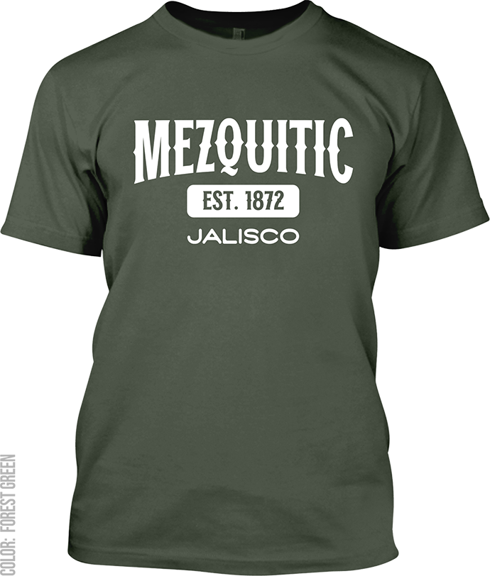 Mezquitic, Jalisco Athletic T-Shirt