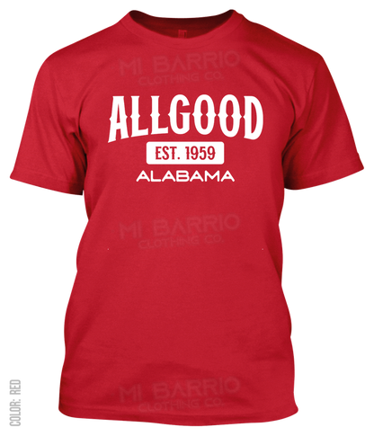 Allgood, Alabama Athletic T-Shirt
