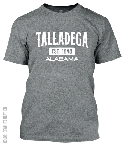 Talladega, Alabama Athletic T-Shirt