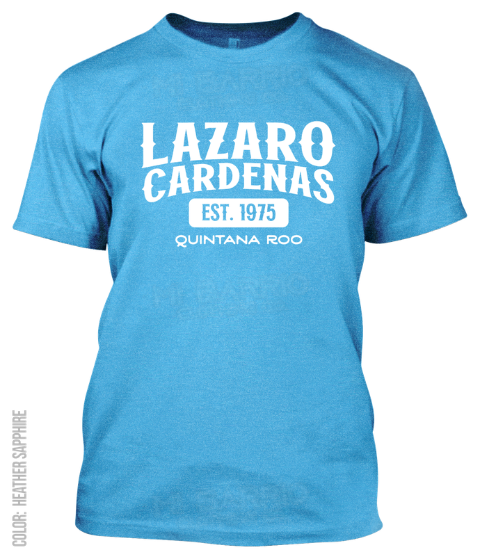 Lazaro Cardenas, Quintana Roo Athletic T-Shirt