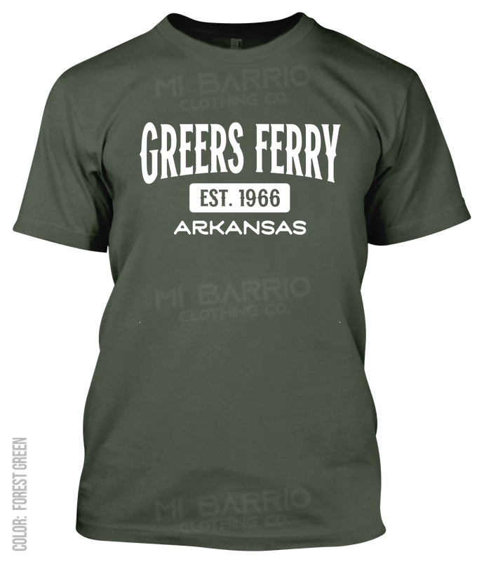 Greers Ferry, Arkansas Athletic T-Shirt