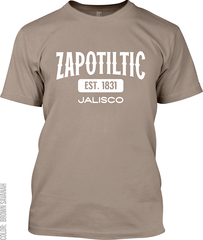 Zapotiltic, Jalisco Athletic T-Shirt
