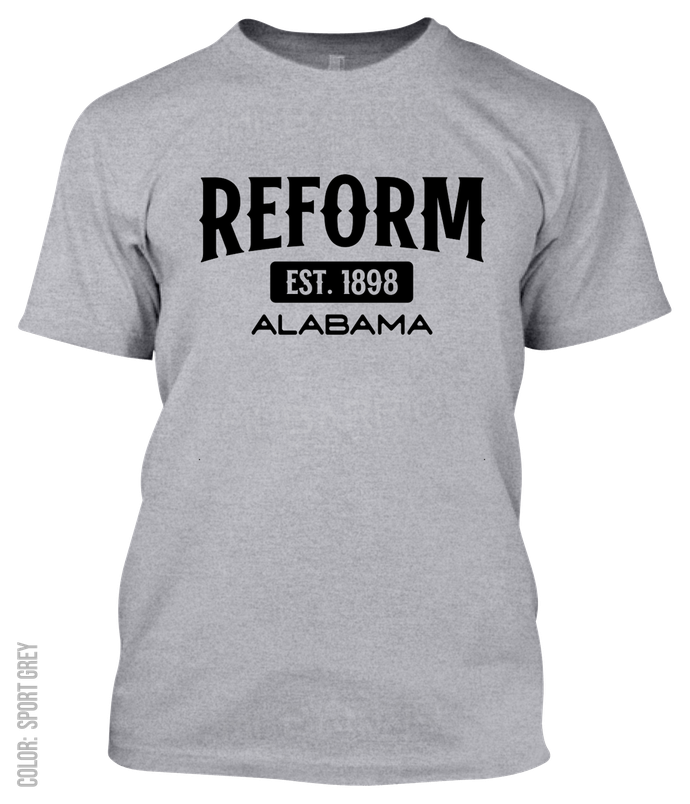 Reform, Alabama Athletic T-Shirt