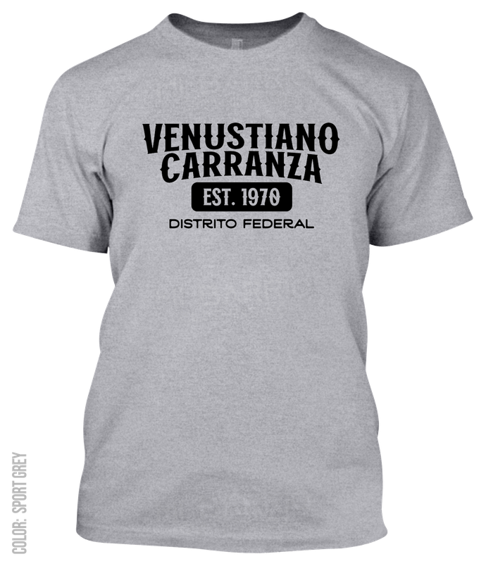Venustiano Carranza, Ciudad De Mexico Athletic T-Shirt