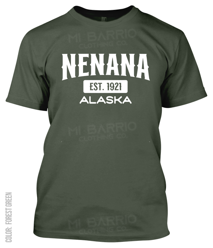 Nenana, Alaska Athletic T-Shirt