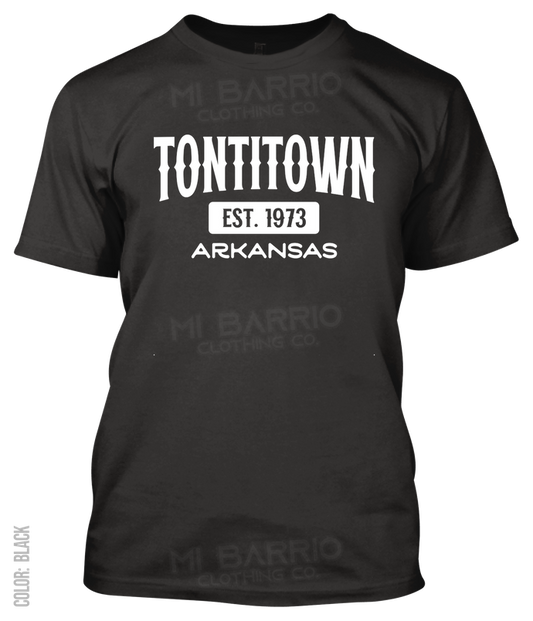 Tontitown, Arkansas Athletic T-Shirt