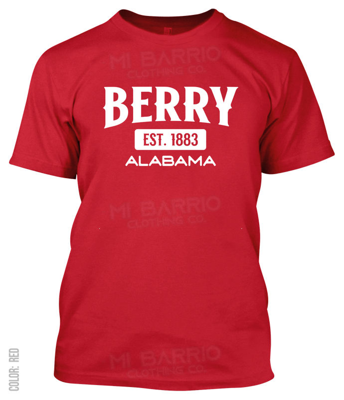 Berry, Alabama Athletic T-Shirt