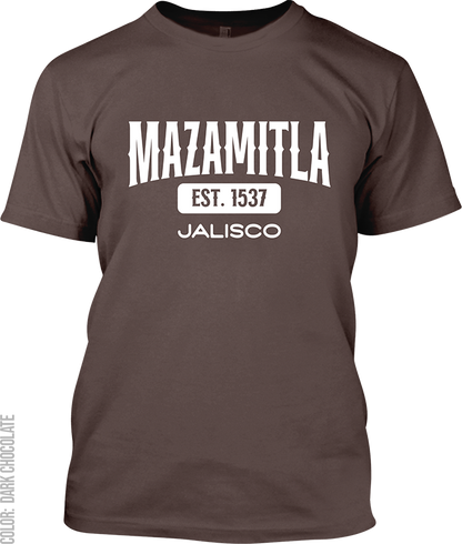 Mazamitla, Jalisco Athletic T-Shirt