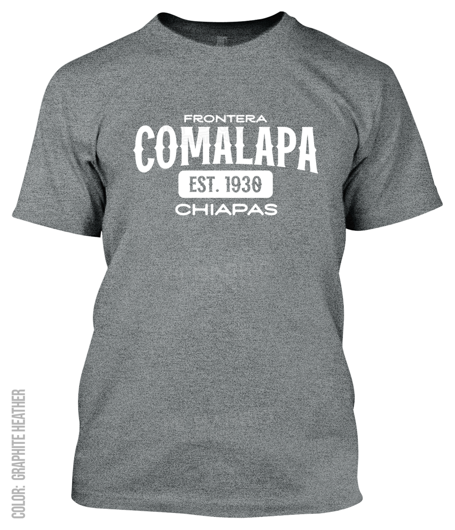 Frontera Comalapa, Chiapas Athletic T-Shirt