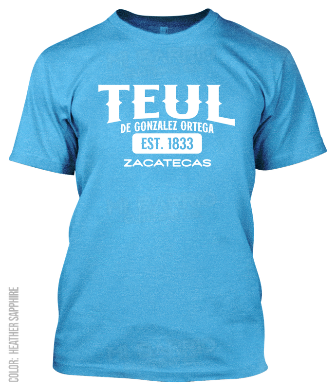Teul De Gonzalez Ortega, Zacatecas Athletic T-Shirt