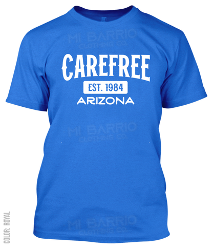Carefree, Arizona Athletic T-Shirt