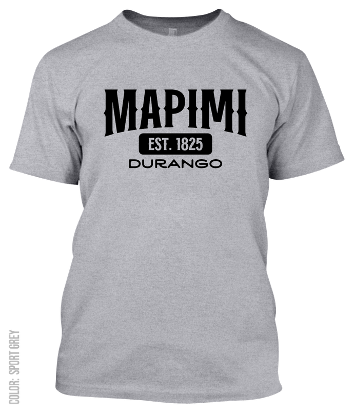 Mapimi, Durango Athletic T-Shirt