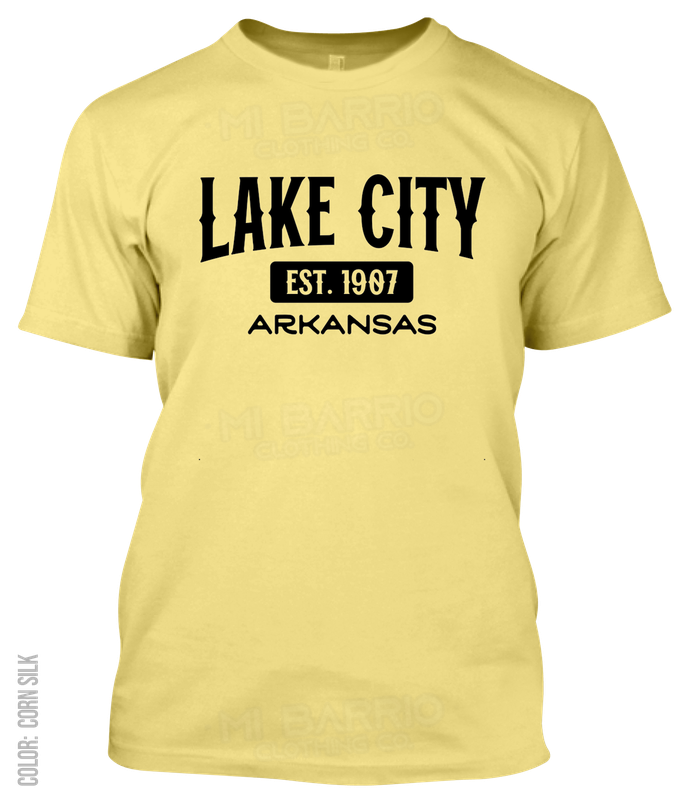 Lake City, Arkansas Athletic T-Shirt