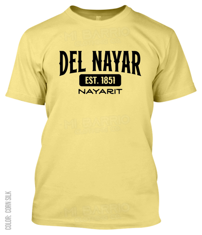 Del Nayar, Nayarit Athletic T-Shirt