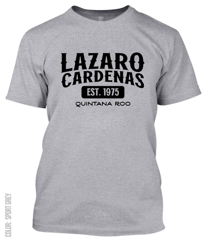 Lazaro Cardenas, Quintana Roo Athletic T-Shirt