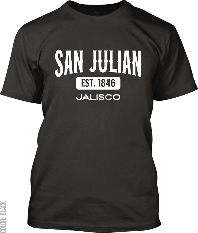San Julian, Jalisco Athletic T-Shirt