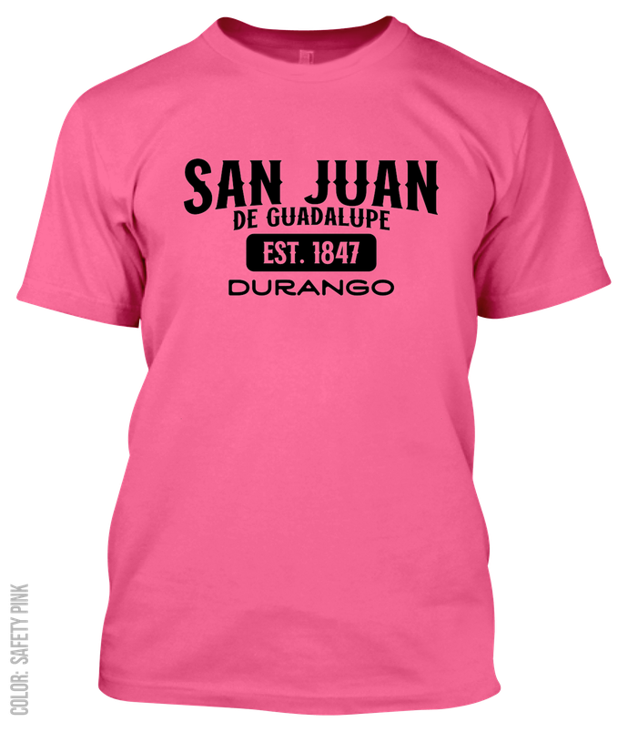 San Juan De Guadalupe, Durango Athletic T-Shirt