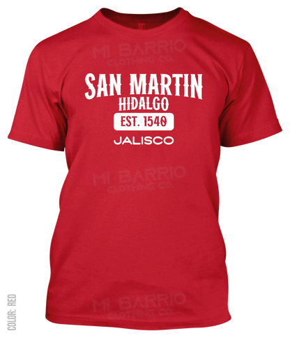 San Martin Hidalgo, Jalisco Athletic T-Shirt