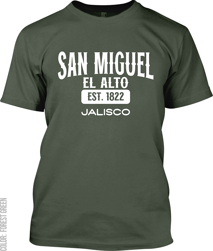 San Miguel El Alto, Jalisco Athletic T-Shirt
