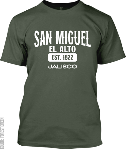 San Miguel El Alto, Jalisco Athletic T-Shirt