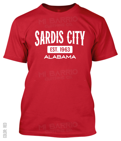 Sardis City, Alabama Athletic T-Shirt