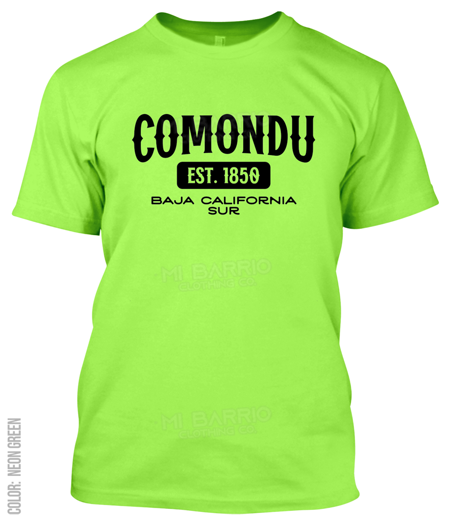 Comondu, Baja California Sur Athletic T-Shirt