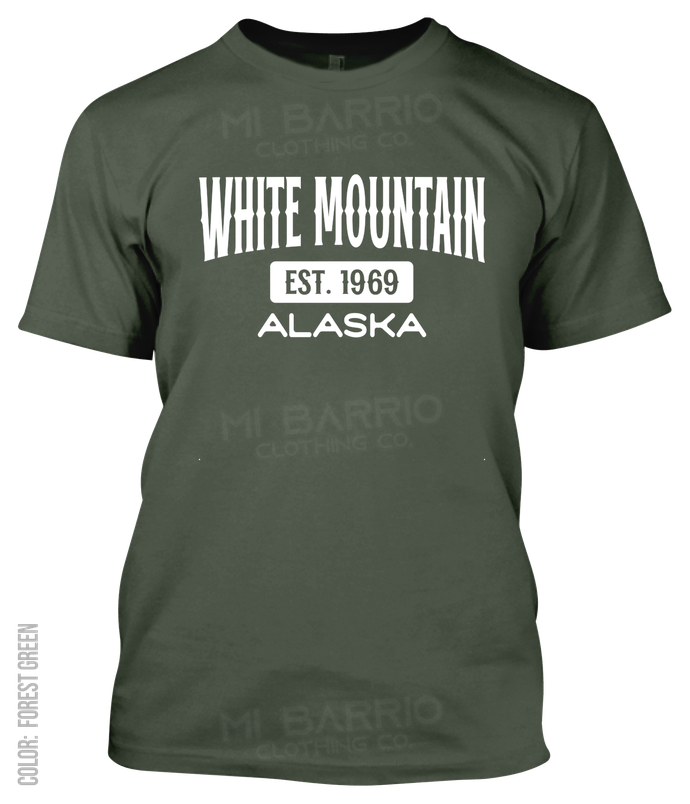 White Mountain, Alaska Athletic T-Shirt