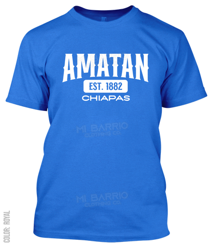 Amatan, Chiapas Athletic T-Shirt