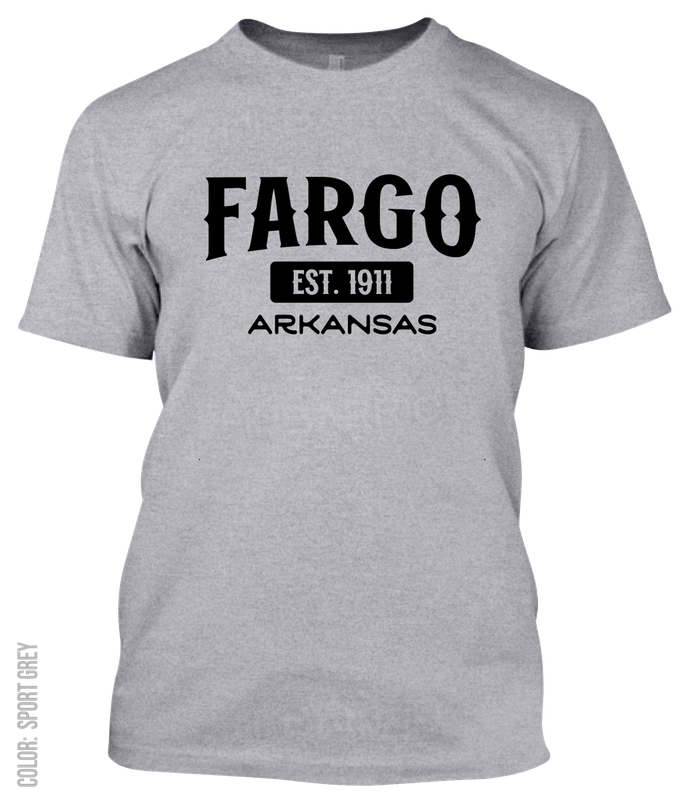 Fargo, Arkansas Athletic T-Shirt